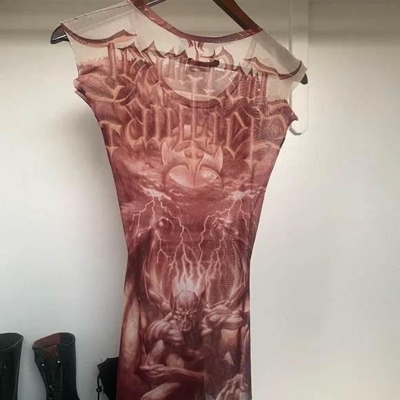 Jean Paul Gaultier ss01 satan mesh original - Picture 2 of 6